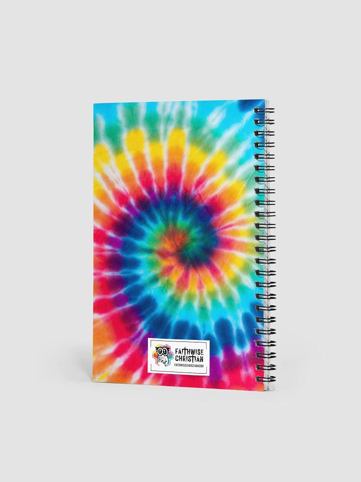 God Is Rad Tie Dye Leopard Sunflower Journal product image (2)