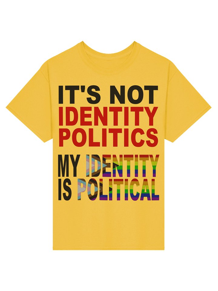 POLITICAL IDENTITY (LGBTQ - light) - T-SHIRT product image (73)