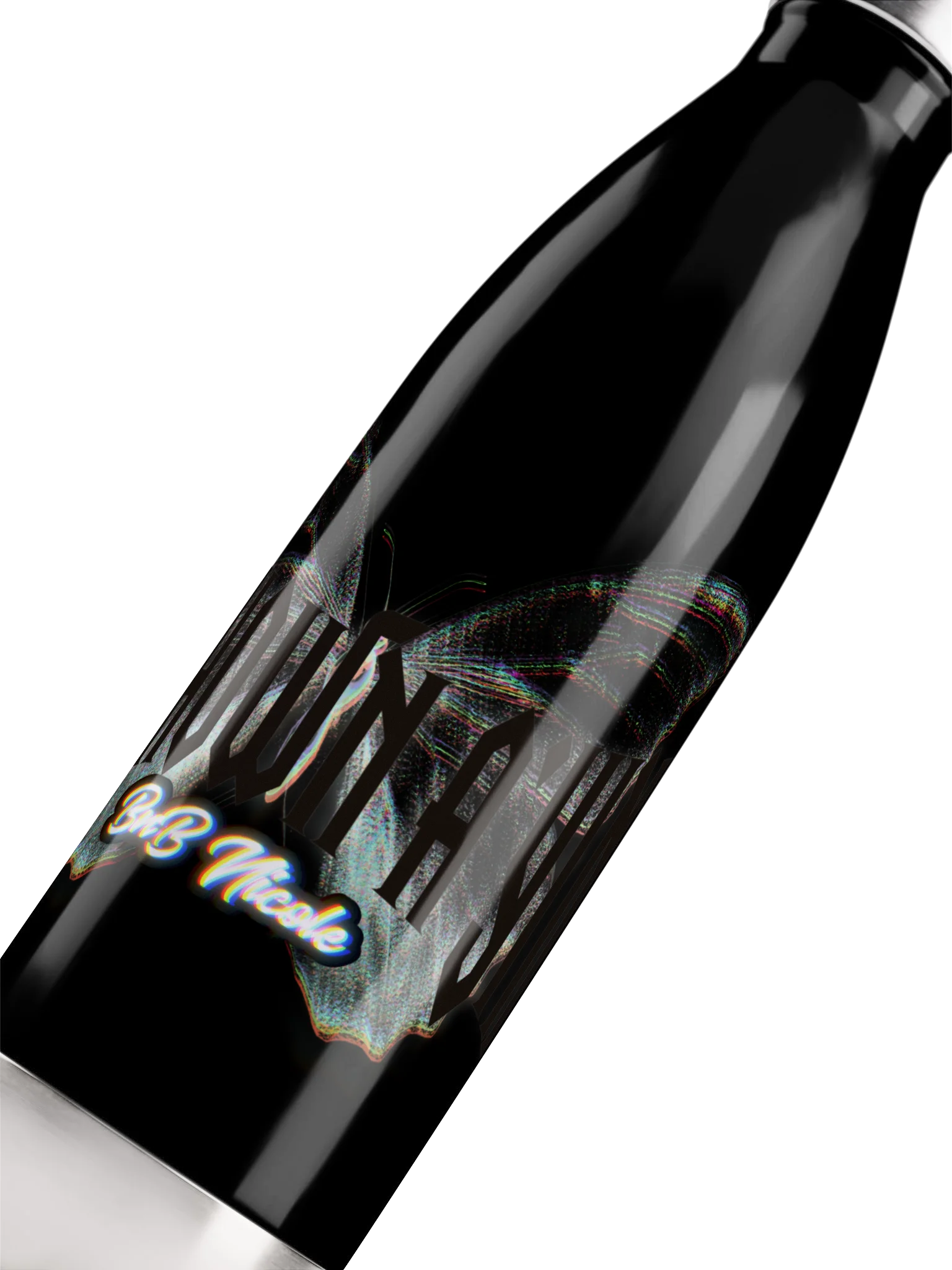 Iridescent Butterfly Stainless Steel Water Bottle product image (10)