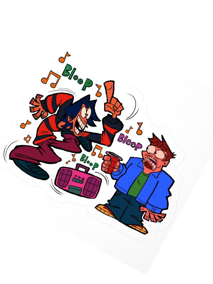 Jammin' Sticker product image (6)