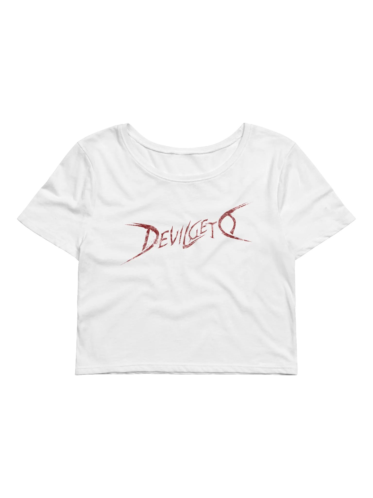 Devilgeto Logo Slaughterer Crop T-Shirt product image (1)