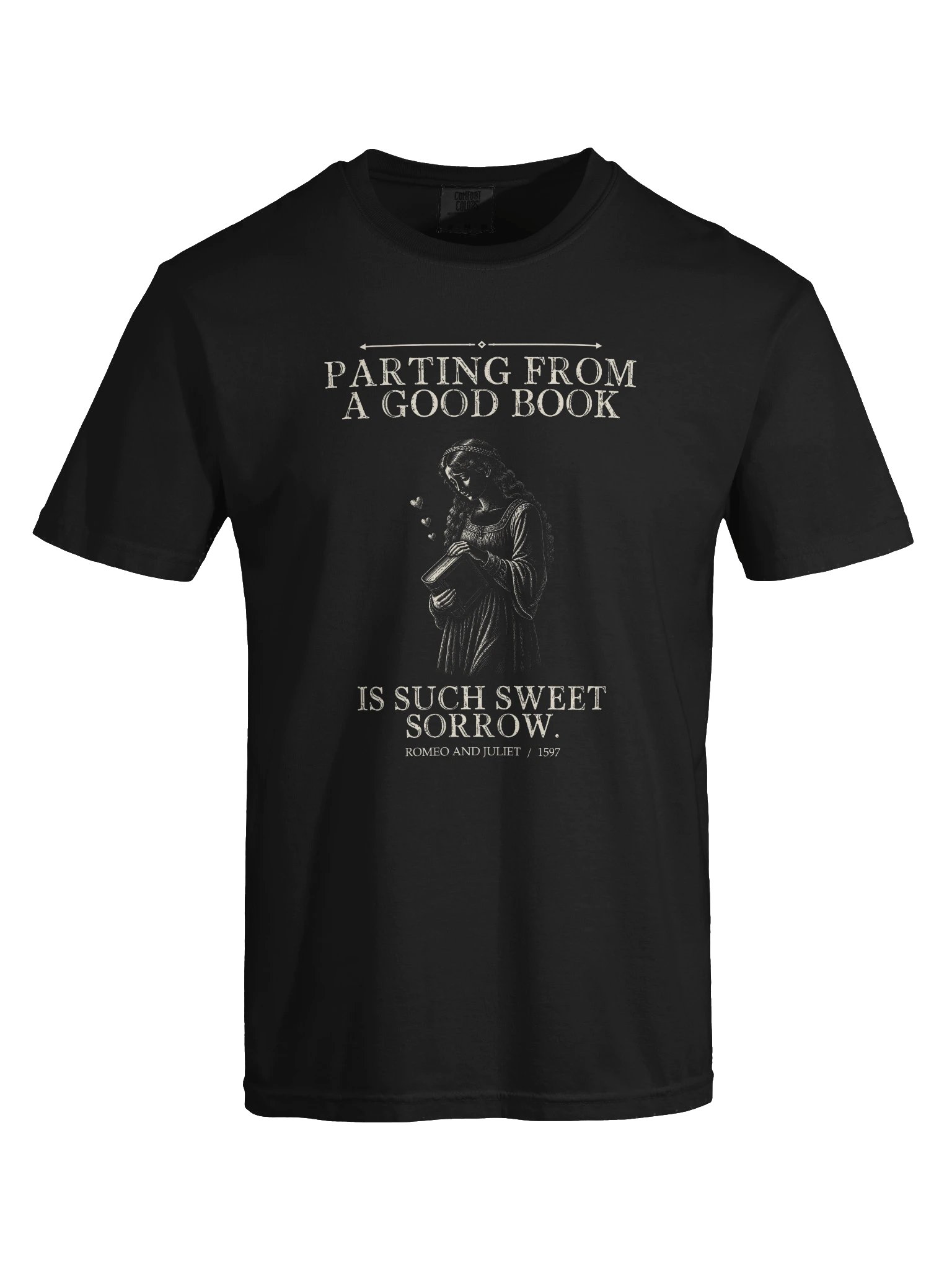 Sweet Sorrow -- Romeo and Juliet Tee (Dark) product image (25)