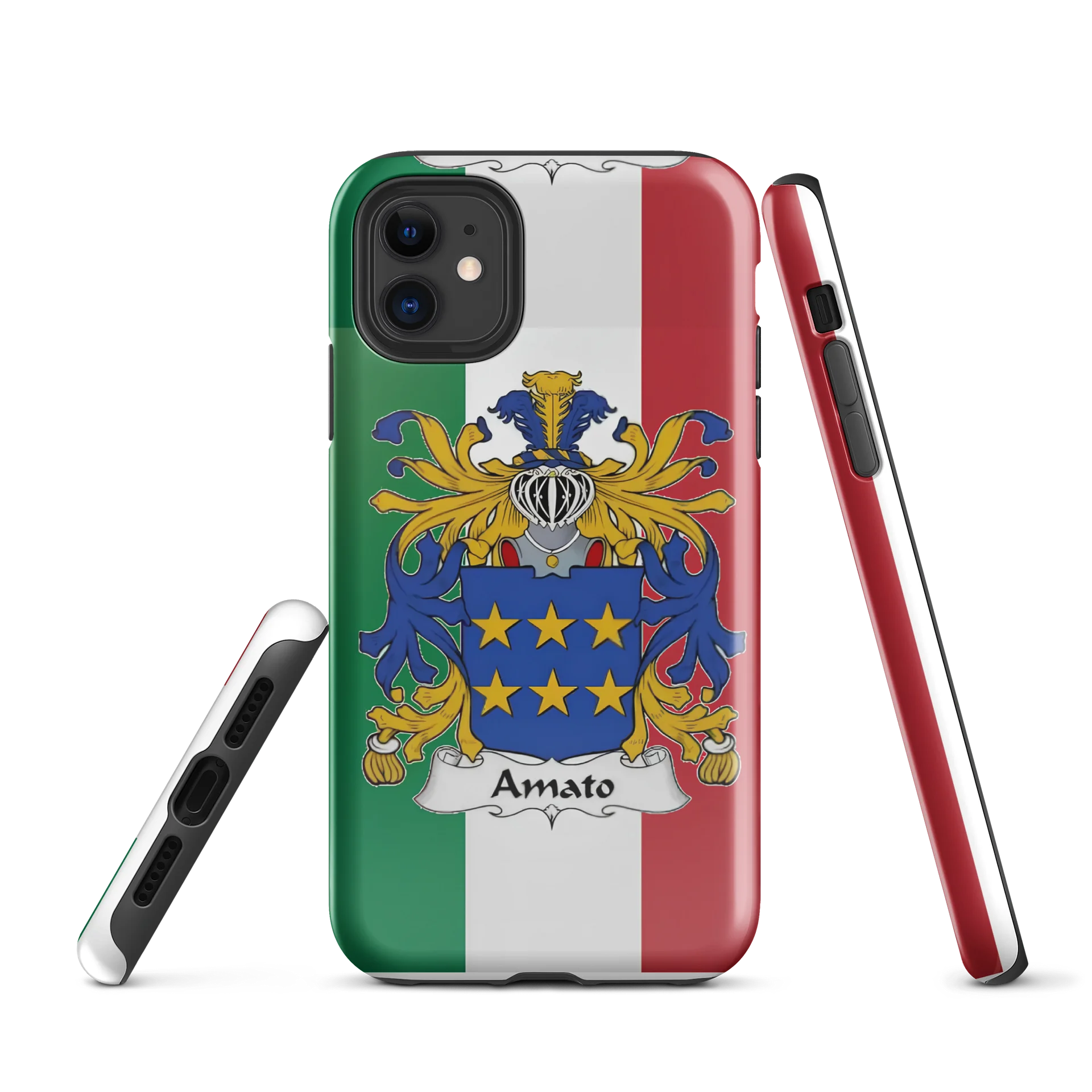 Amato Family Crest Italian Heritage Tough Phone Case product image (1)