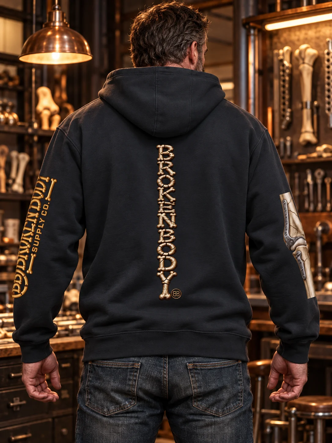 Elbow Surgery Hoodie — Aftermarket Parts Right Elbow | Rebuild Shop product image (2)