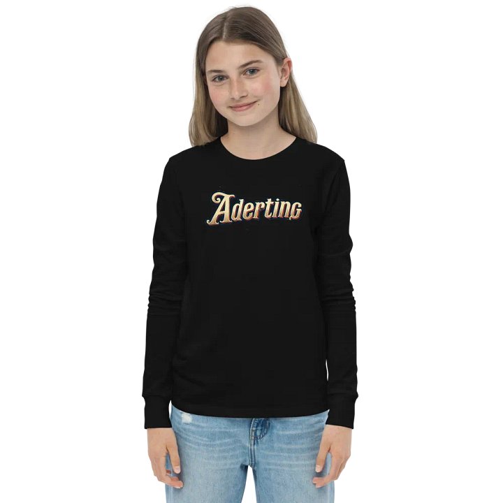 Vintage Aderting Youth Long Sleeve Tee product image (1)
