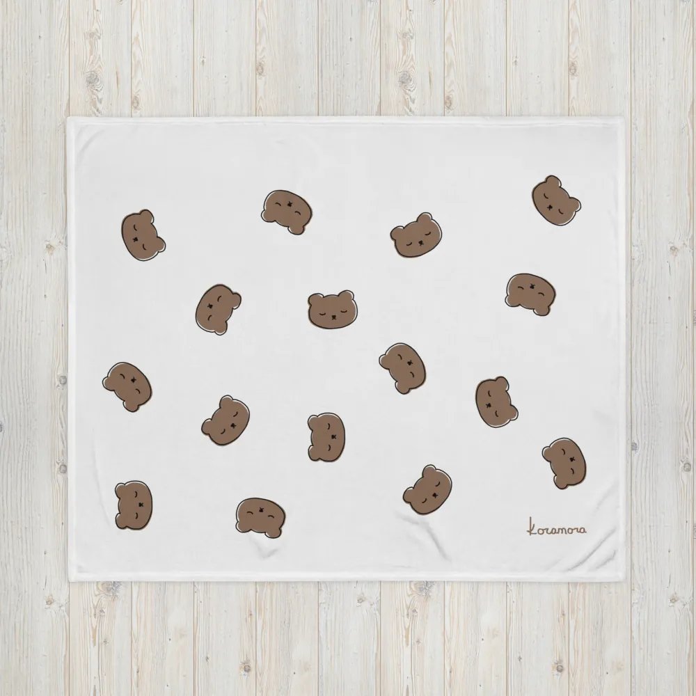 Sleepy Bear Throw Blanket product image (4)