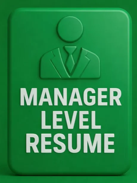Manager Level: 2026 Inverted Pyramid Resume product image (1)