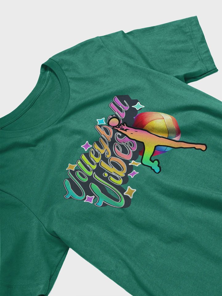 Volleyball Vibes Male Vibrant T-Shirt product image (2)