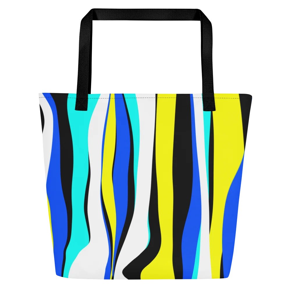 Vibrant Wave All-Over Tote Bag product image (3)
