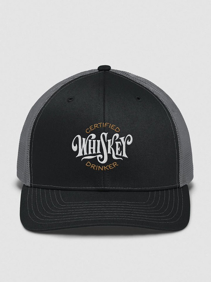 Certified Whiskey Drinker Trucker style Hat product image (1)