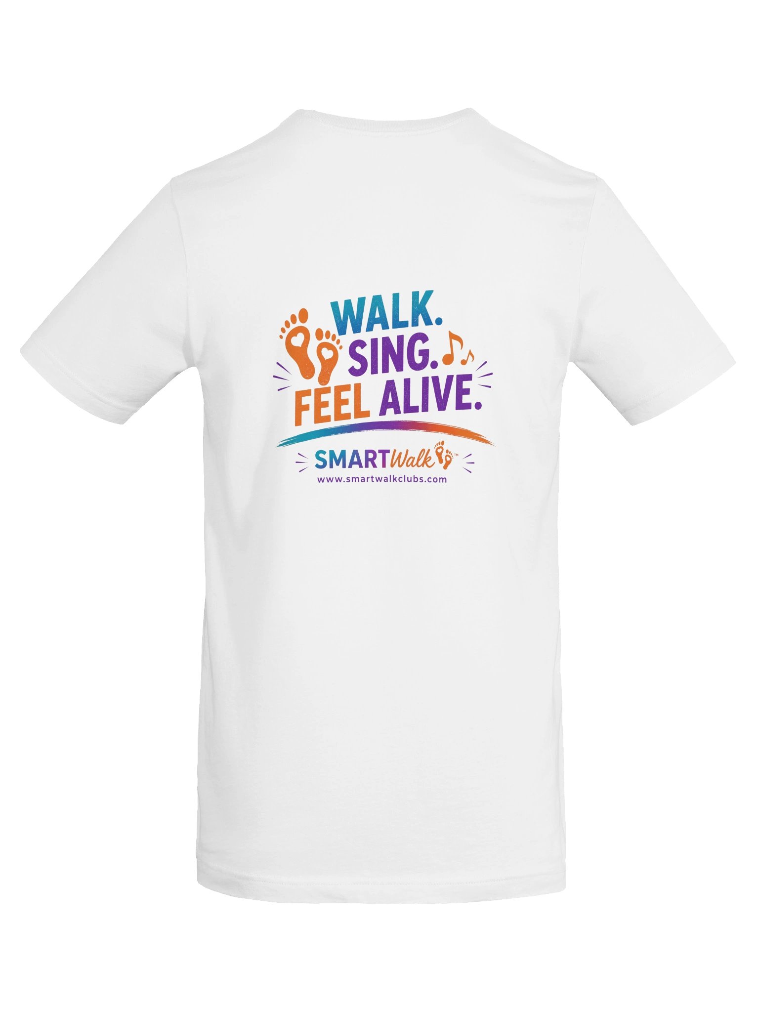 SMARTWalk Clubs T-Shirt (White) product image (6)