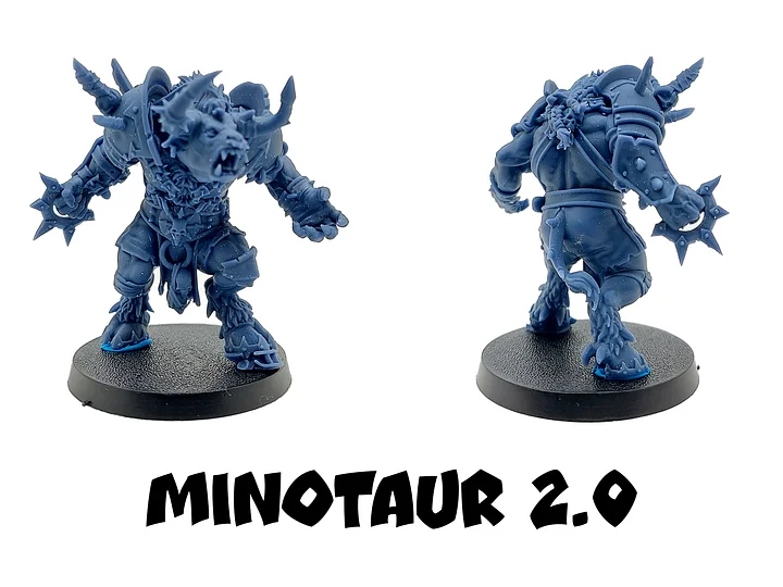 Minotaur 2.0 Ace Player - Brutefun Miniatures product image (1)