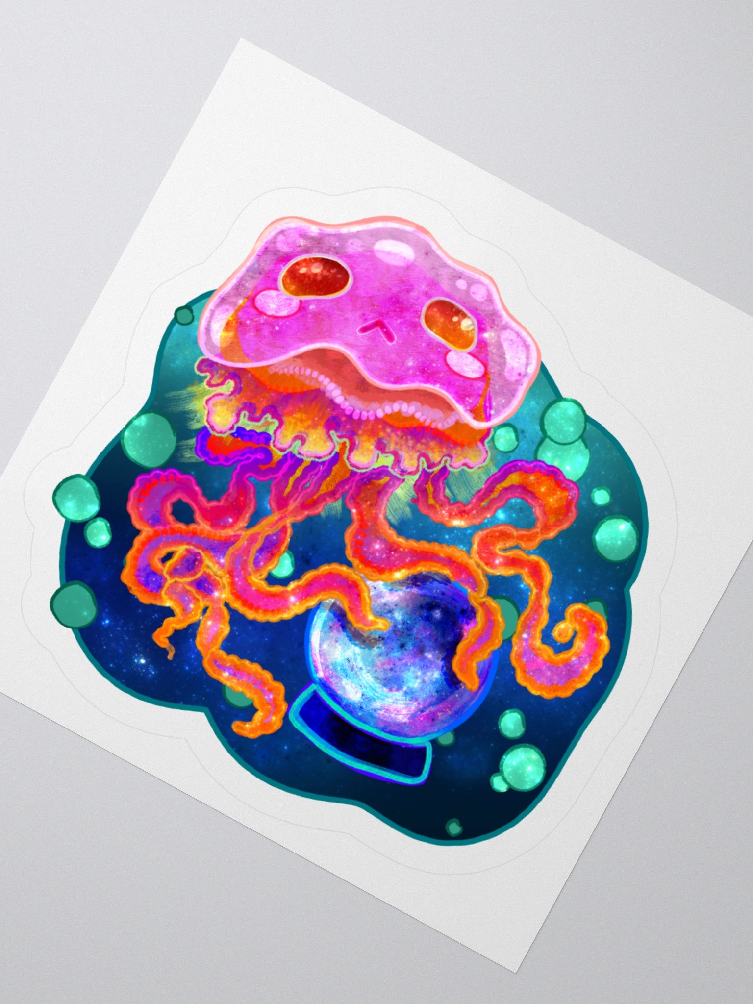 Pondering Jelly Sticker product image (6)