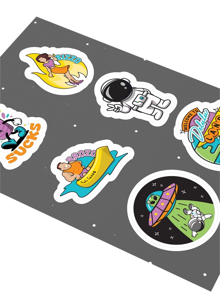 Dusty Thunder Sticker Sheet product image (2)