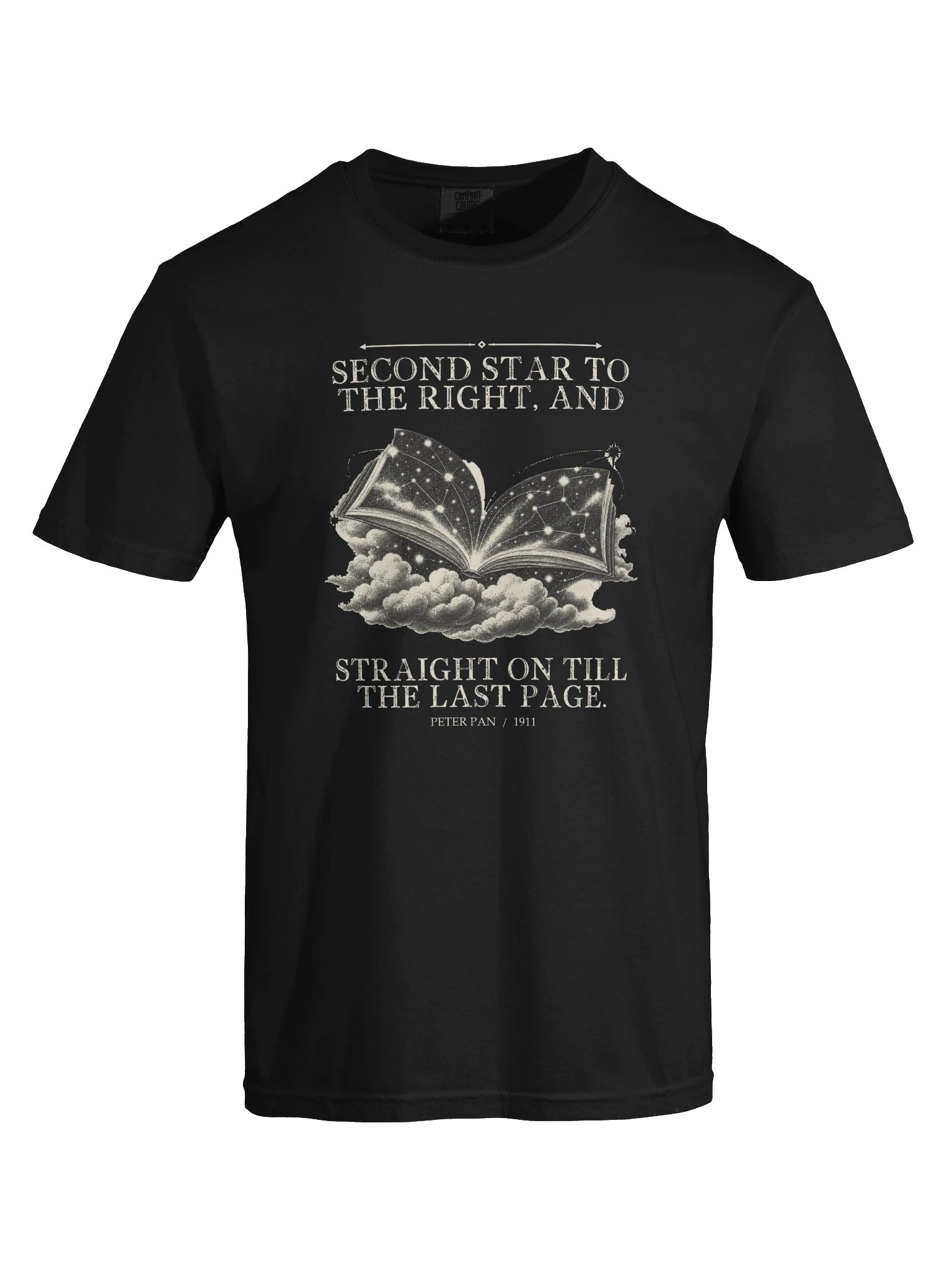 Second Star Right Straight On Till Last -- Peter Pan Tee (Dark) product image (25)