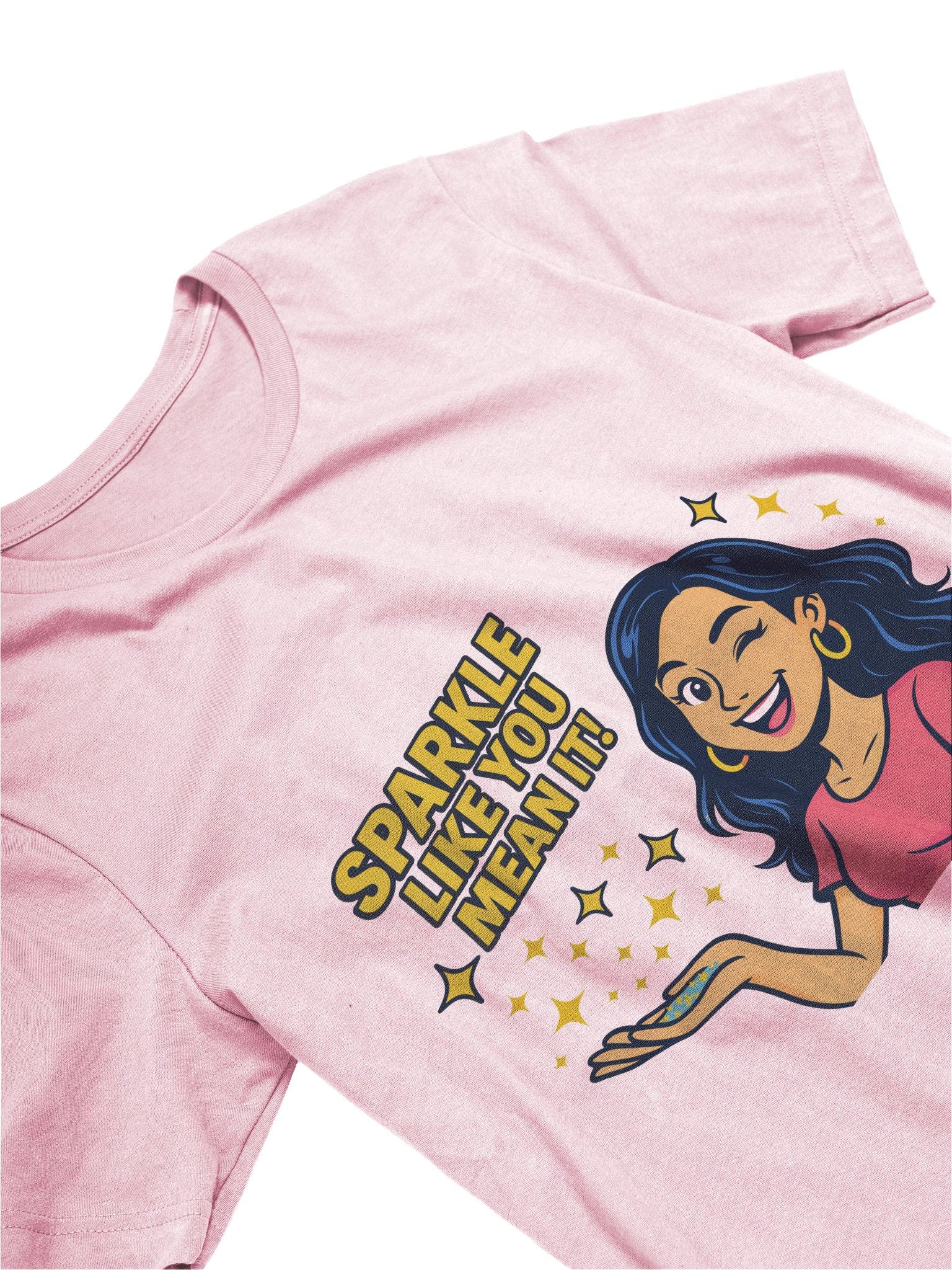 Sparkle Like You Mean It™ Women’s T-Shirt – Bianca Sparkle ✨ product image (2)