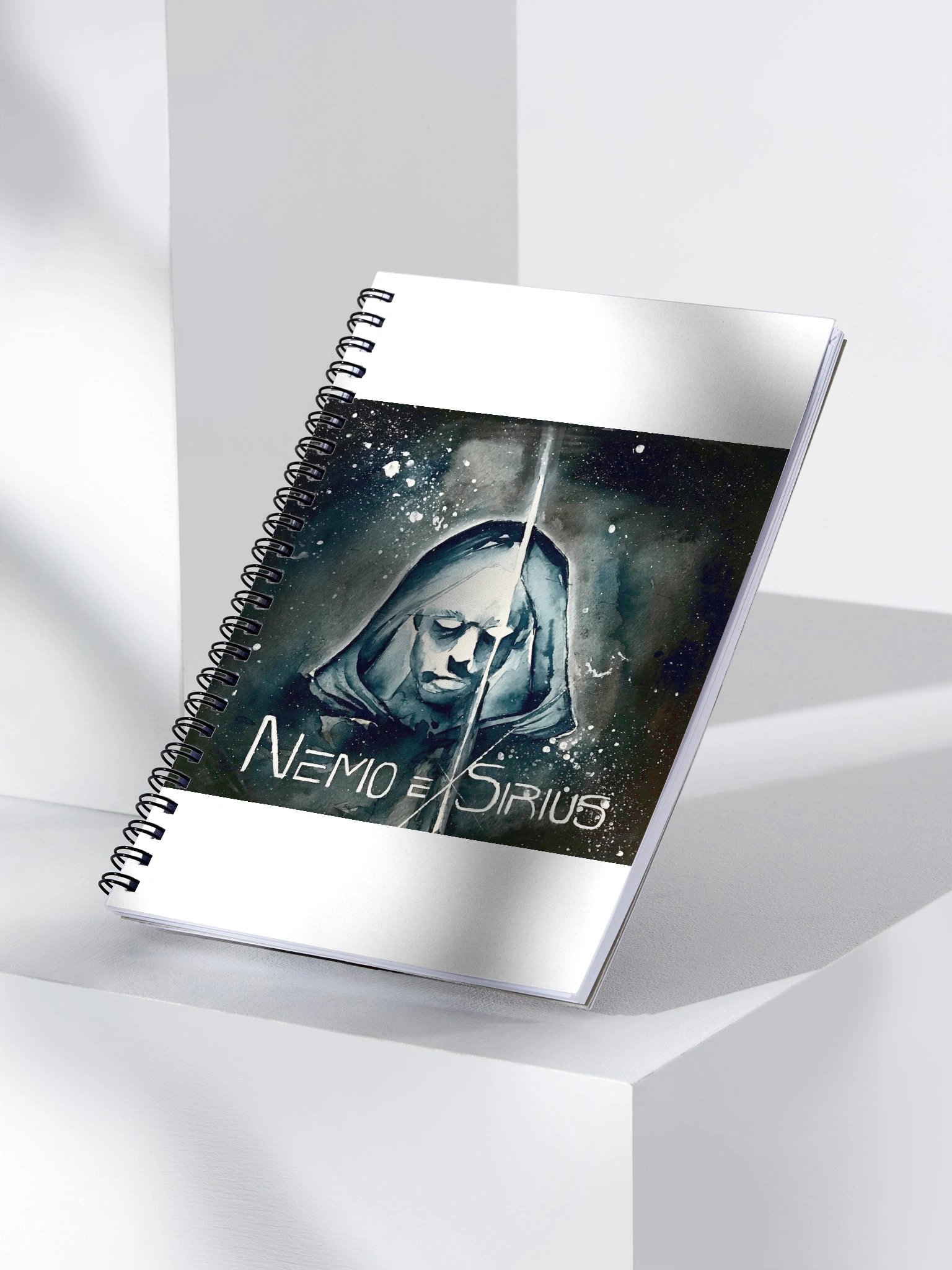 Symmetrical Solitude Spiral Notebook product image (3)