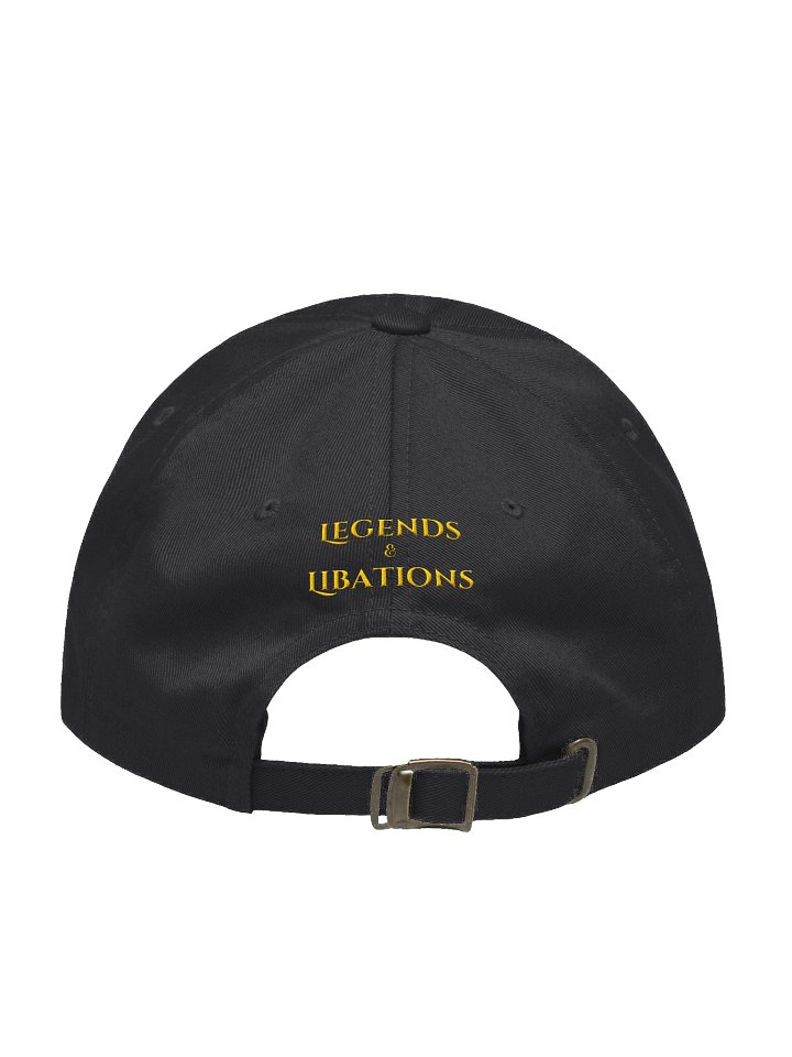 Legends & Libations Dad Hat Gold Logo product image (2)