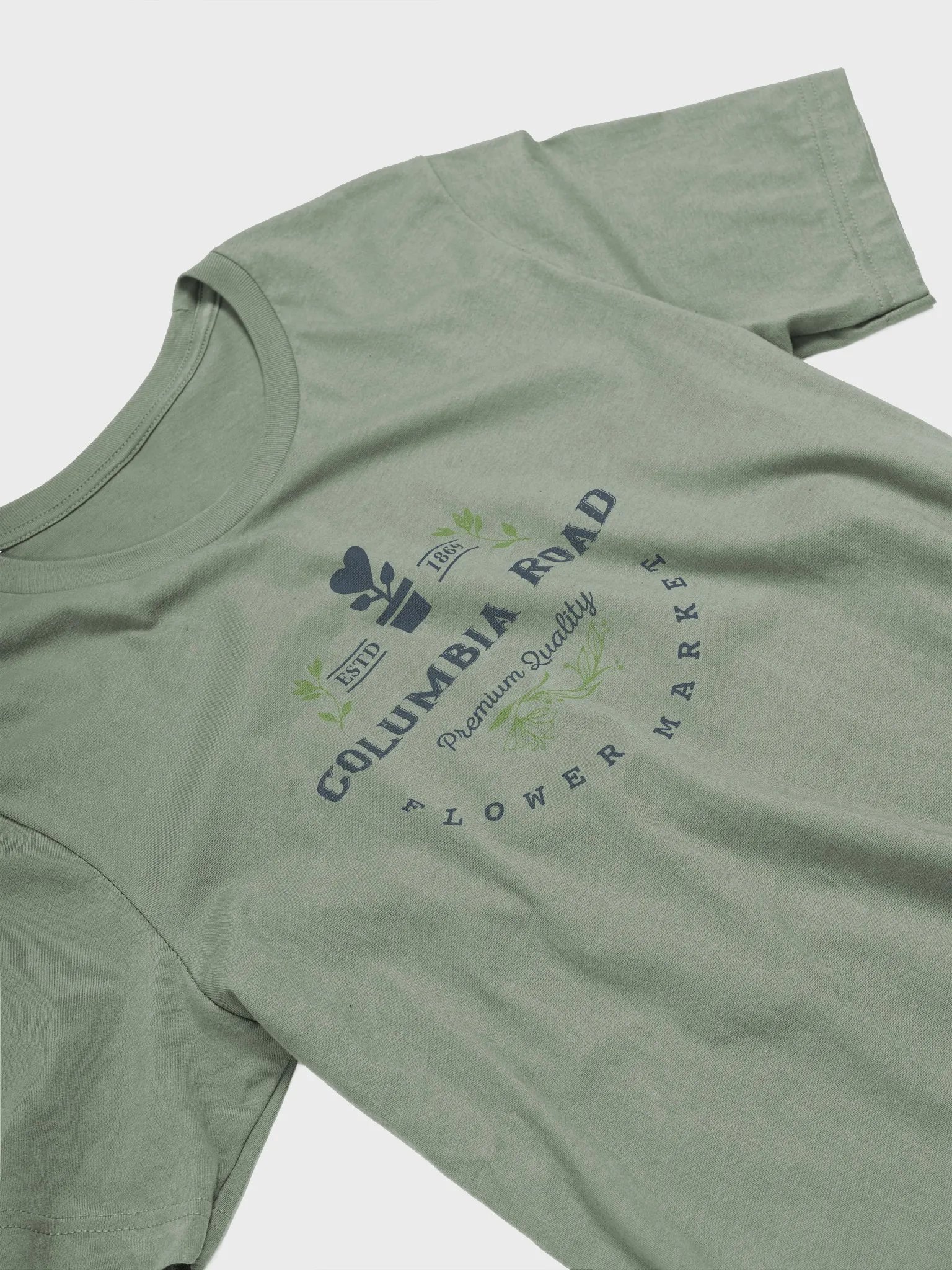 Columbia Road T-Shirt (Sage) product image (3)