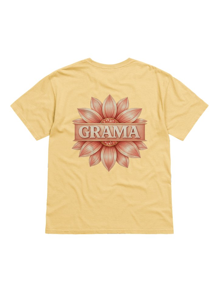 Gramma Gleaming Floral Emblem T-Shirt product image (62)