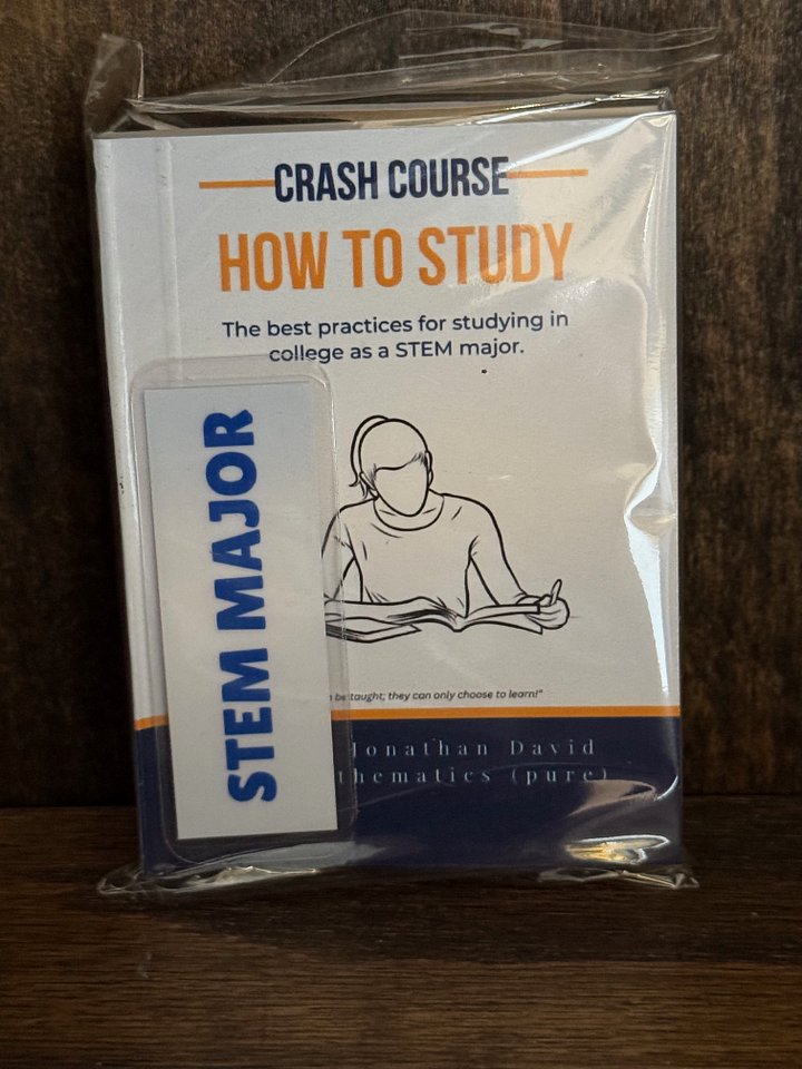 TINY BOOK - How to Study as a College STEM Major product image (1)