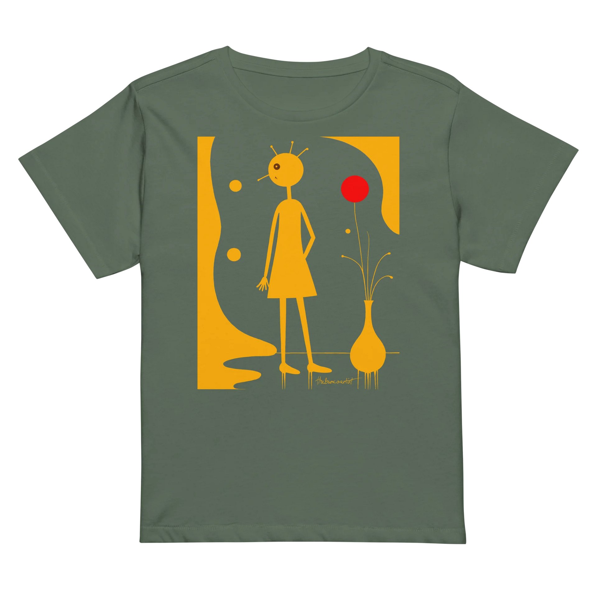Cotton Heritage Women's High-Waisted Tee product image (3)