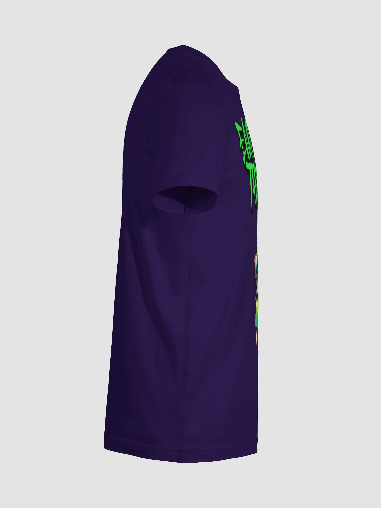 Neon Skull Slime T-Shirt product image (130)