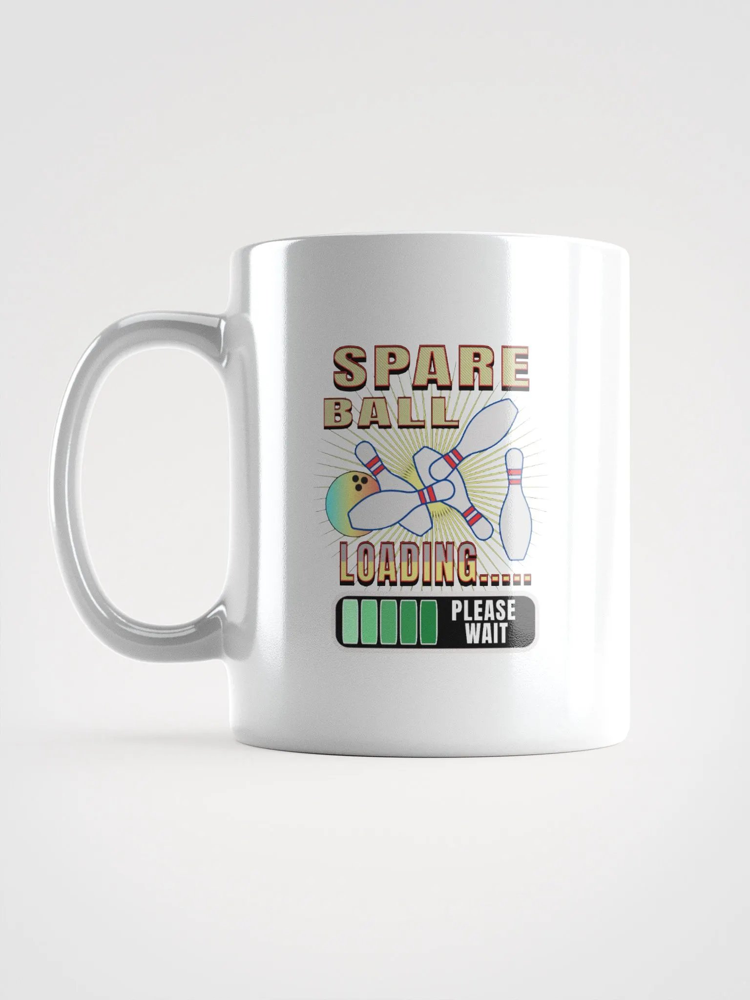 Spare Ball Bowling Loading Mug product image (1)