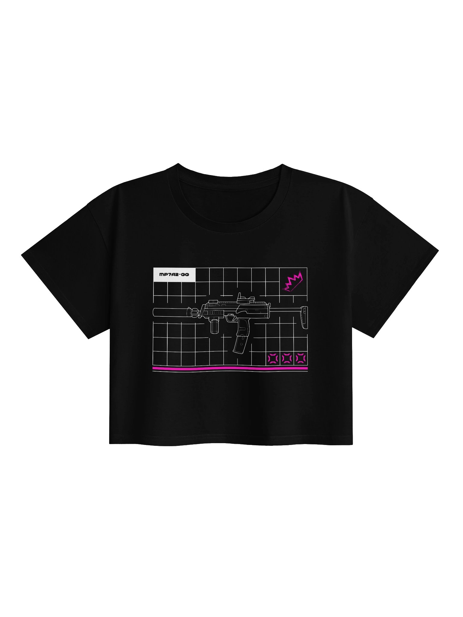 MP7 Grid Crop Top product image (1)