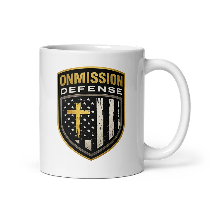 OnMission Defense Mug (White) product image (1)