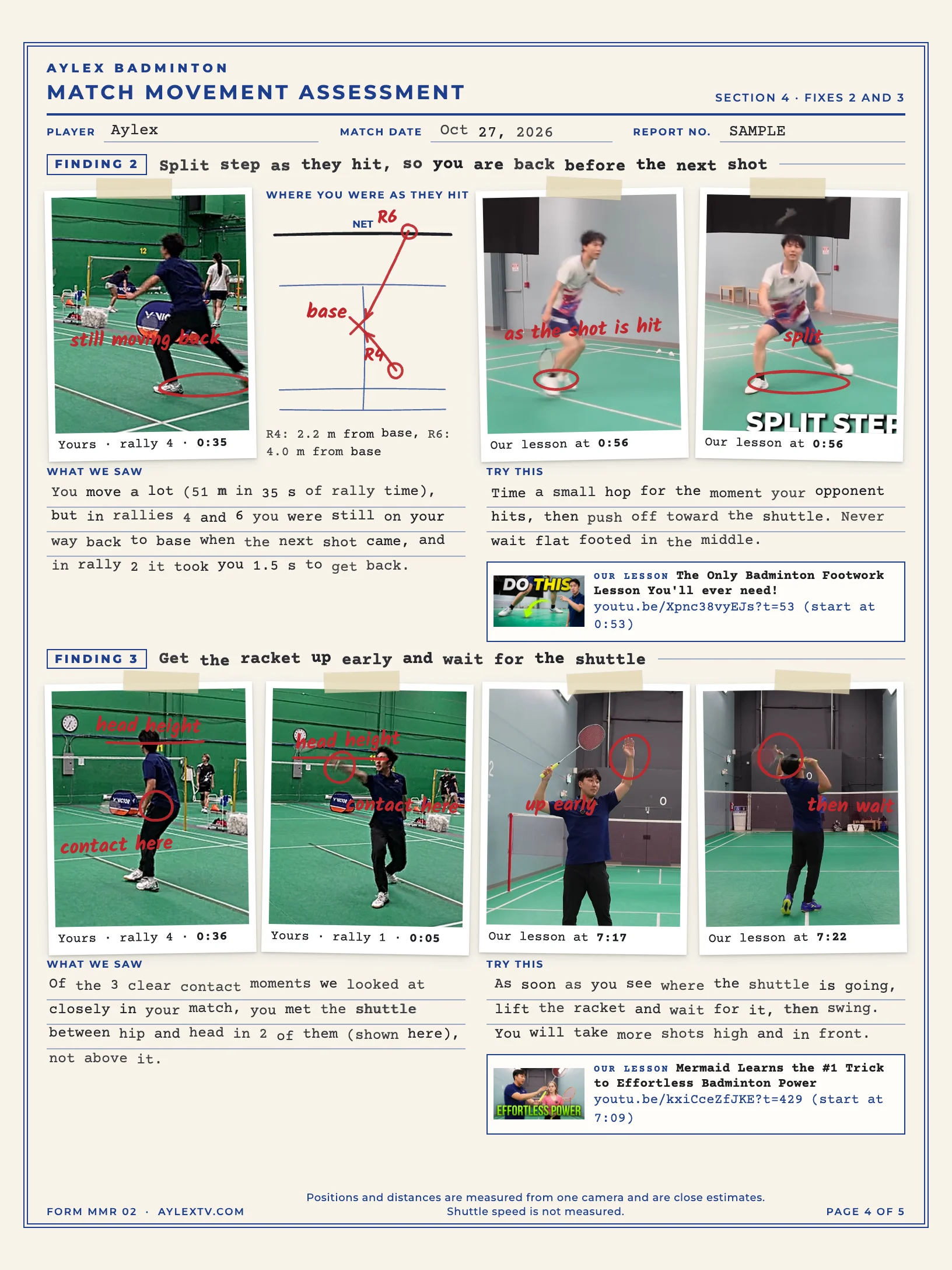 Match Movement Report product image (4)
