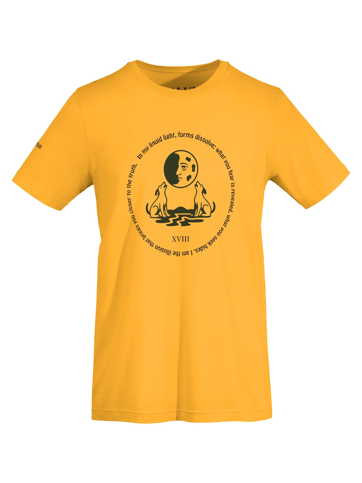 The Moon - ArcanaPop T-Shirt – Where Tarot Magic Meets Pop Art product image (6)