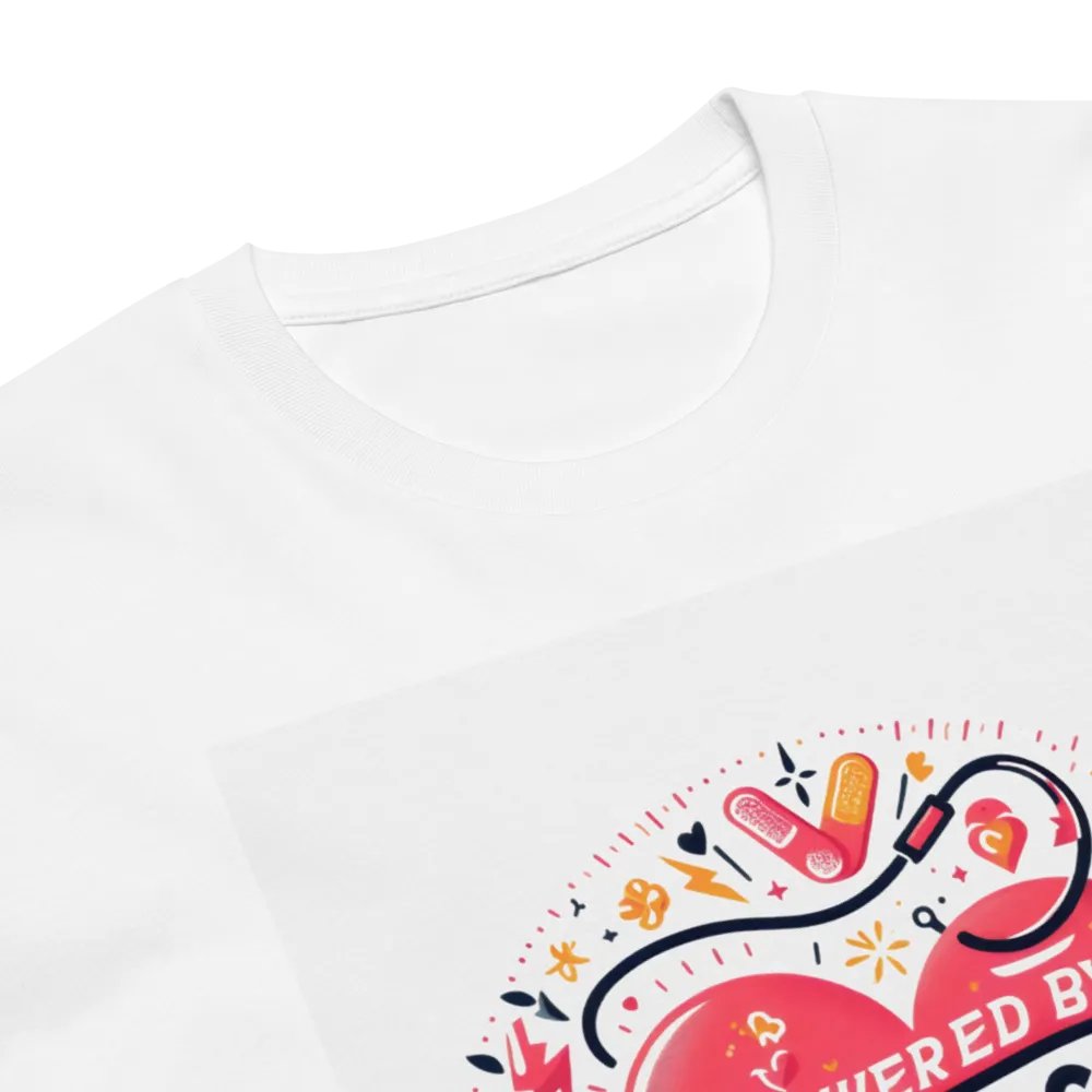 love and care heart shape design t-shirt product image (6)