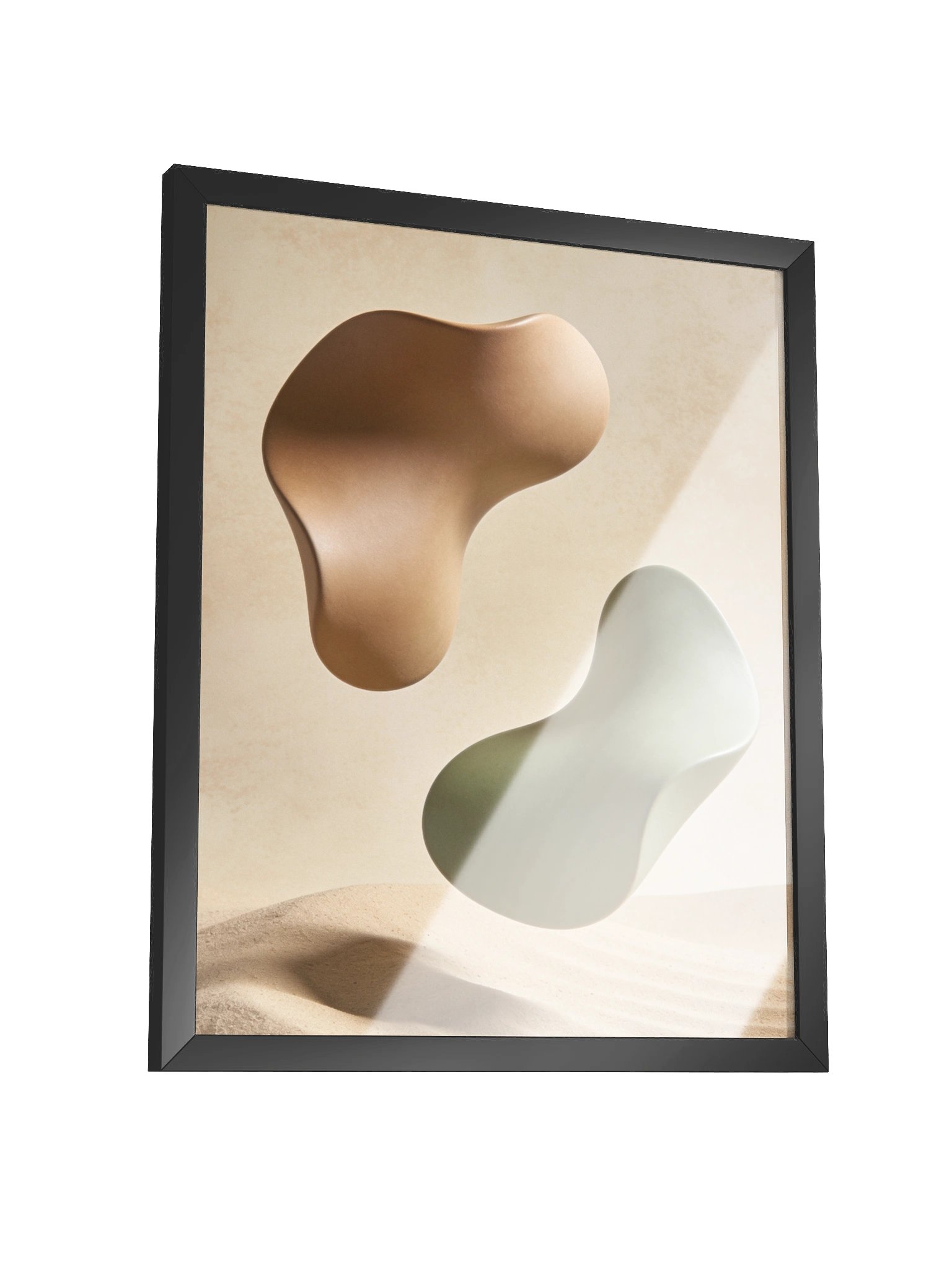 Desert Harmony: Abstract Earth Tones Wall Art- 41×51 cm product image (9)