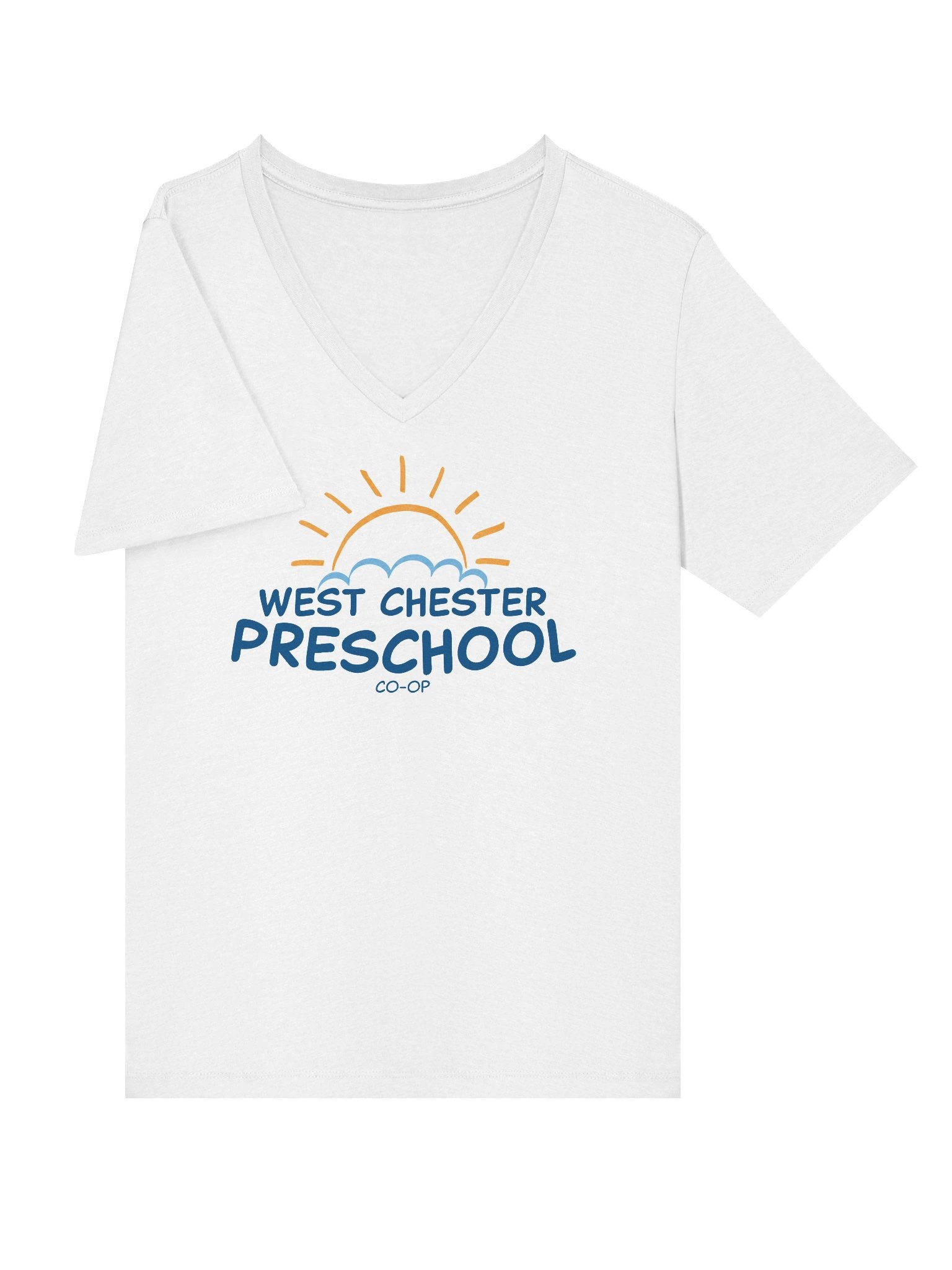 Women's Relaxed White V-Neck Tee product image (6)