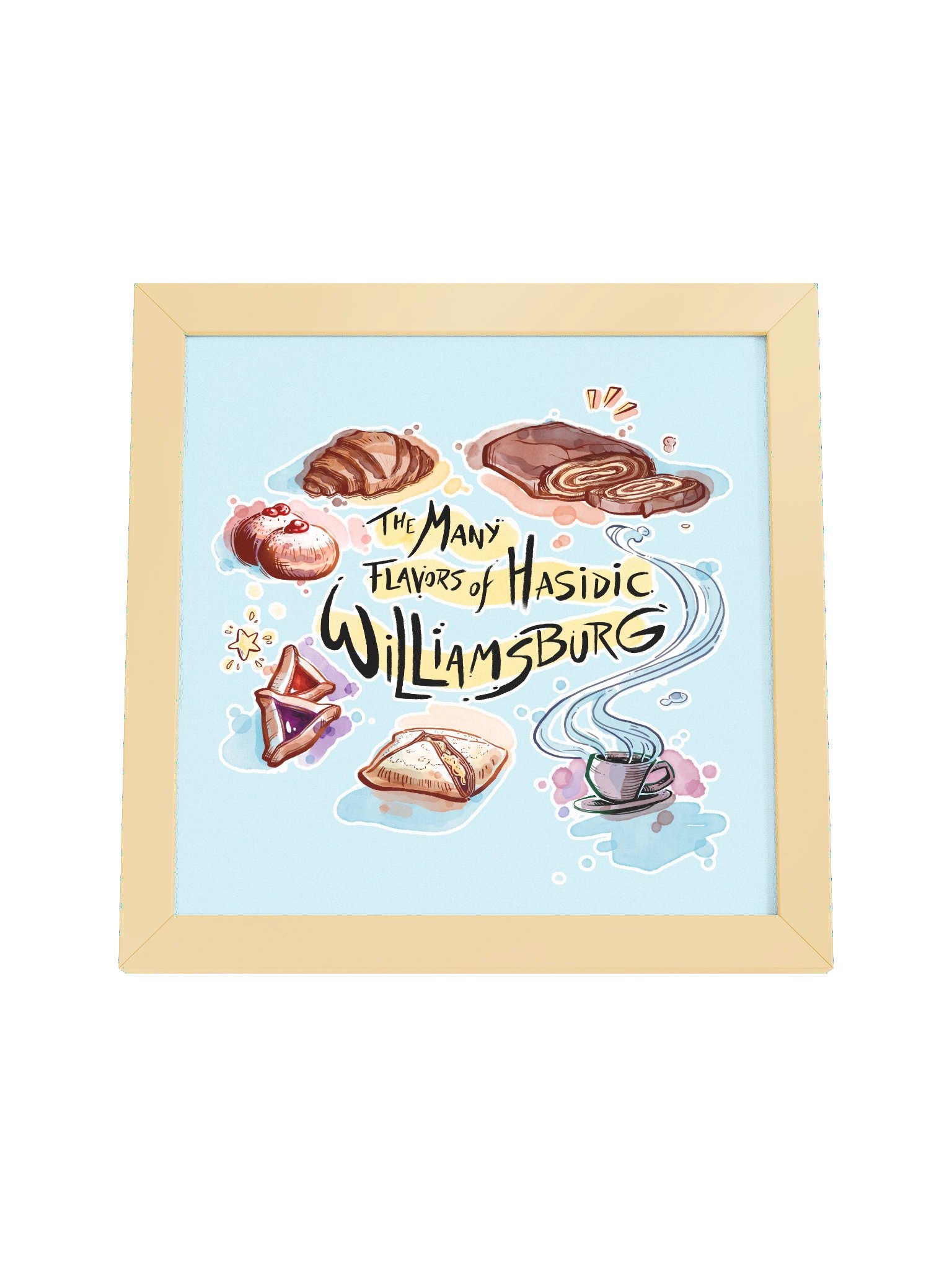 Many Hasidic Flavors Framed Poster product image (4)