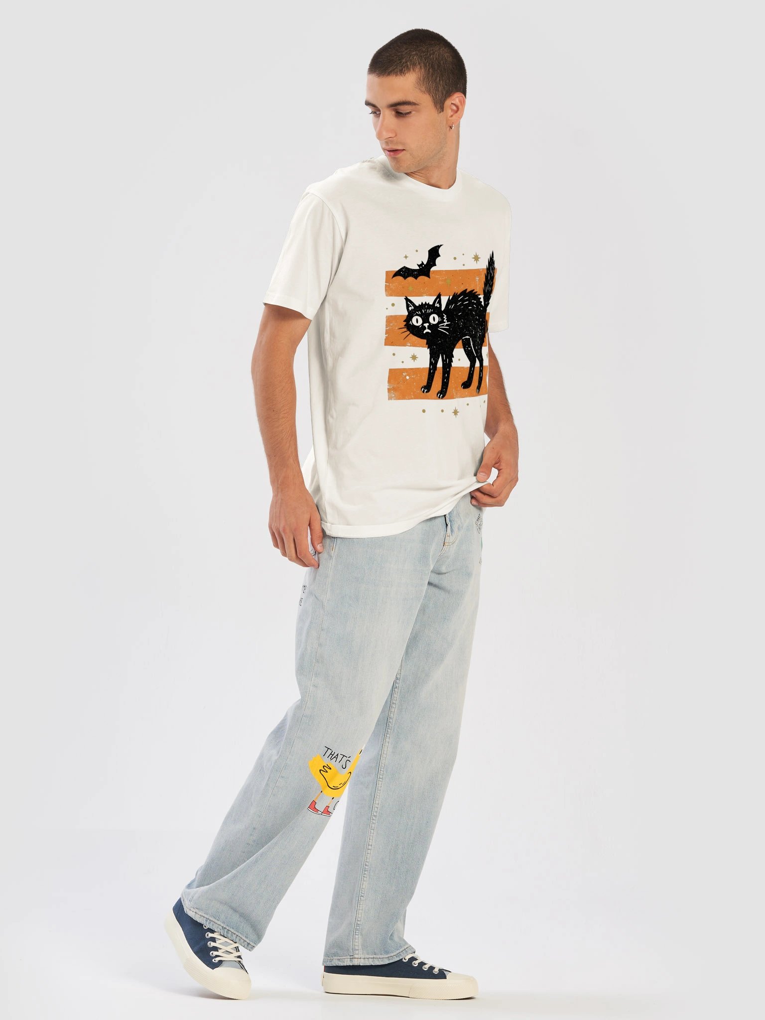 Spooky Black Cat Halloween product image (17)
