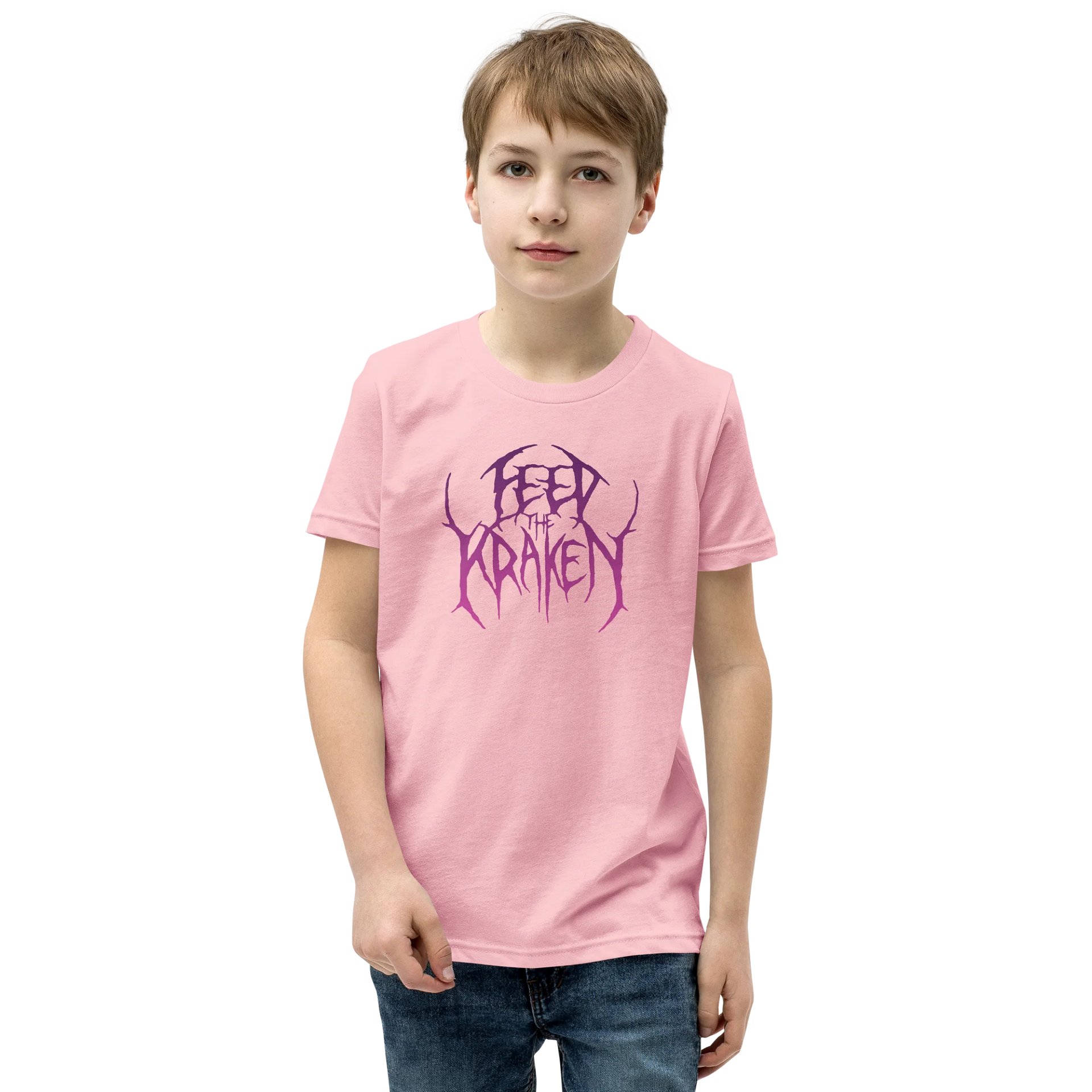 Feed The Kraken Pink Tee product image (1)