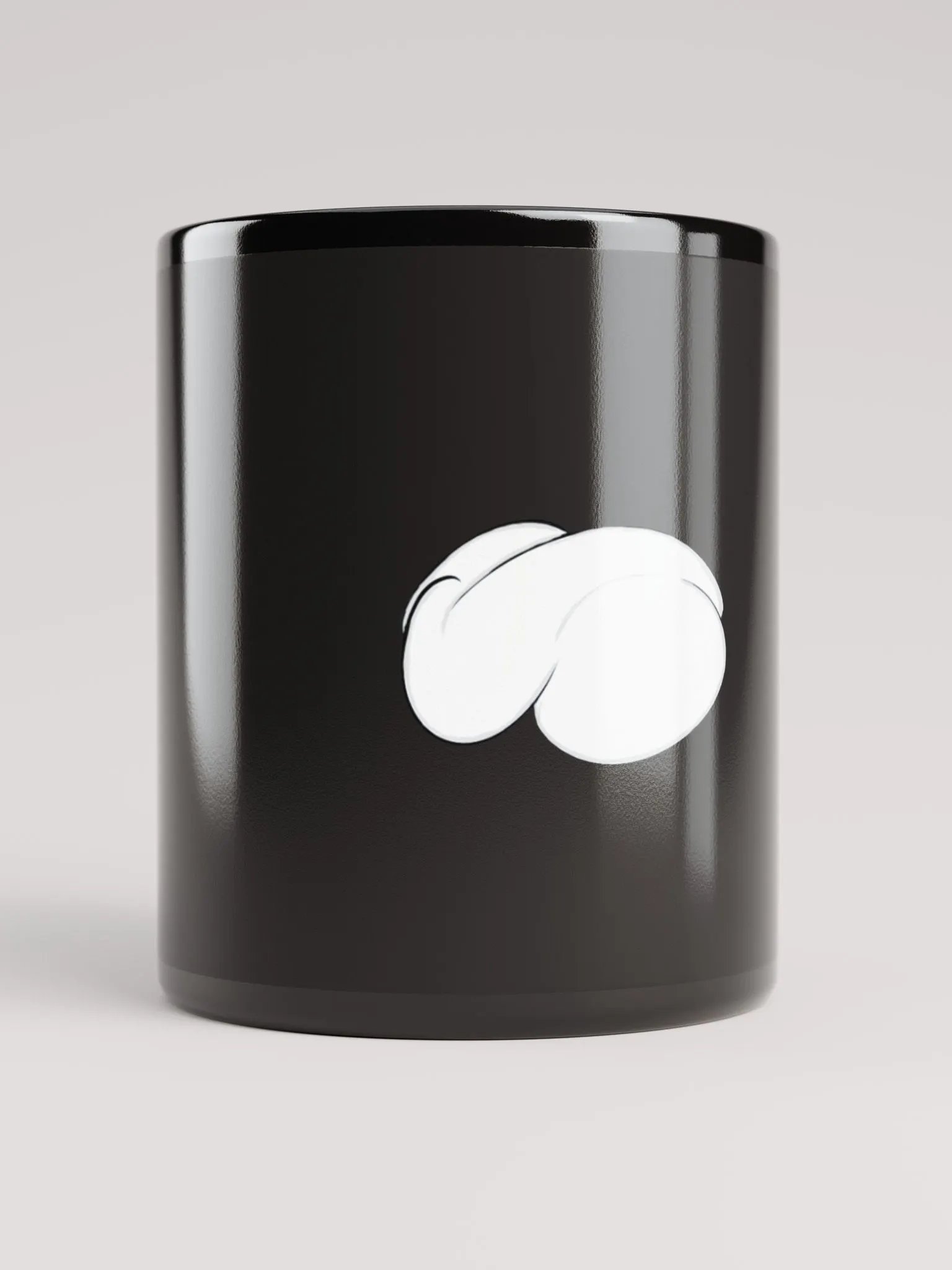 Tasse noir brillante Cloudy product image (9)