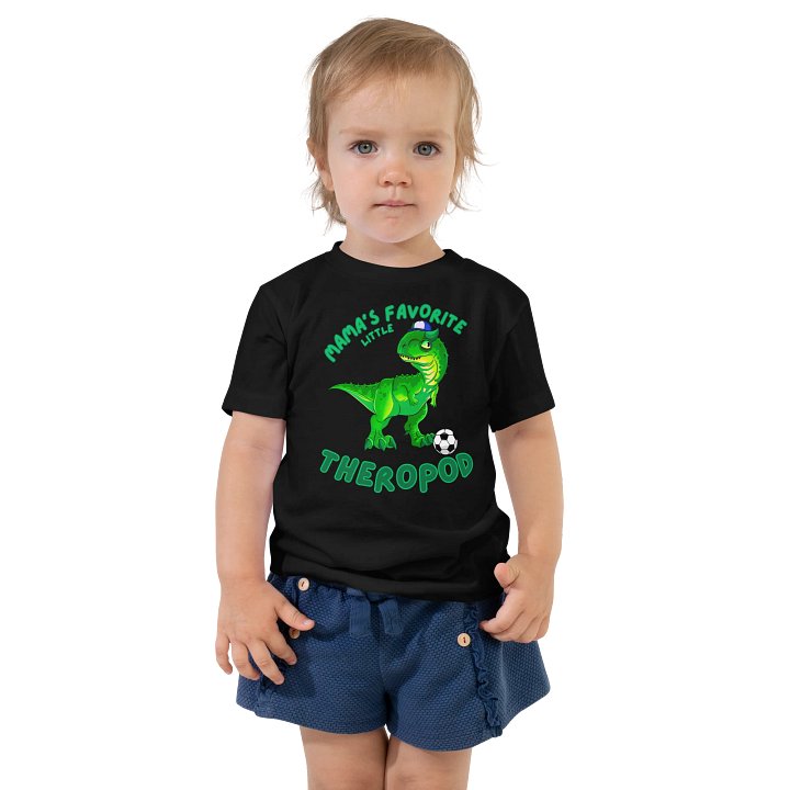 Mama's Favorite Little Theropod - Cute Dino Kids Shirt product image (1)