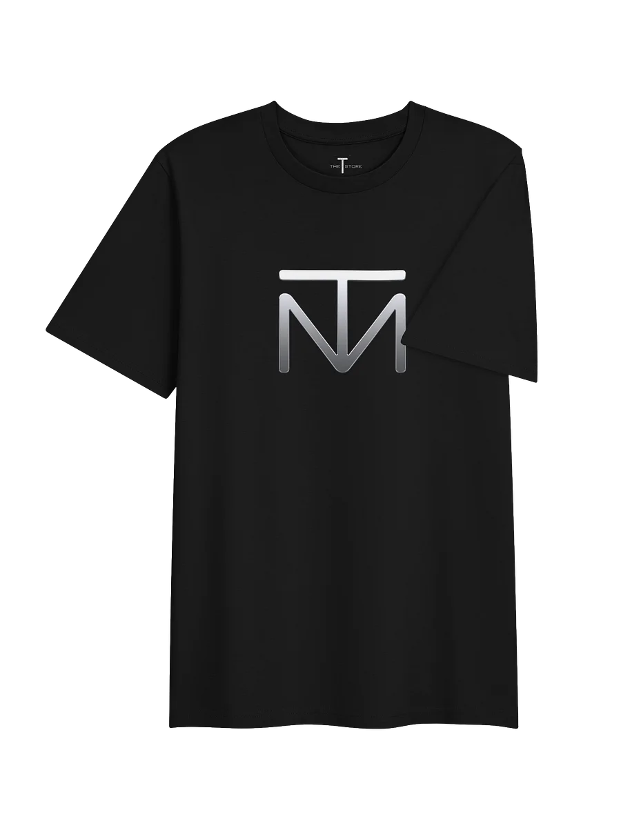 T-WEAR: Metal "T" Symbol Unisex Organic Ribbed Neck T-Shirt product image (4)