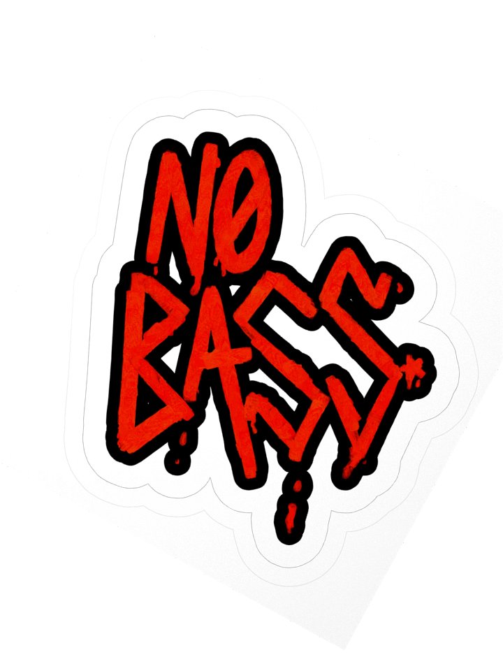 NoBass. Logo Sticker product image (2)