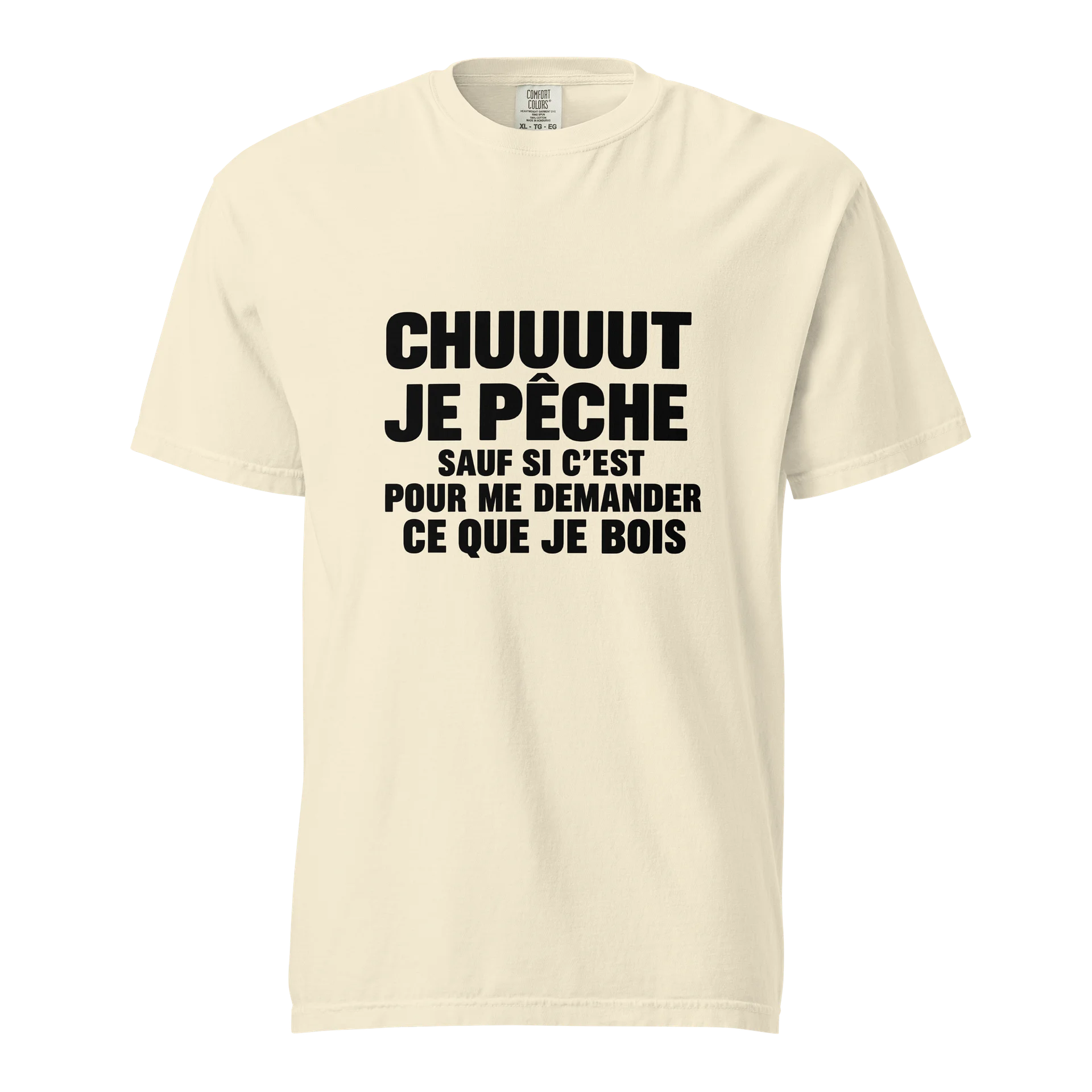 T-shirt pêche humoristique disponible dans plusieurs coloris