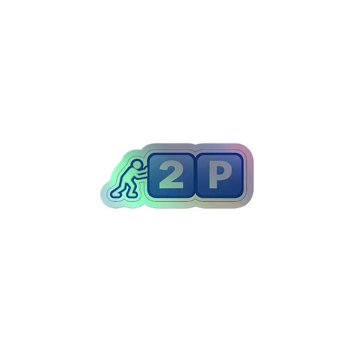 Pushing 2PHolographic Sticker Sheet product image (1)