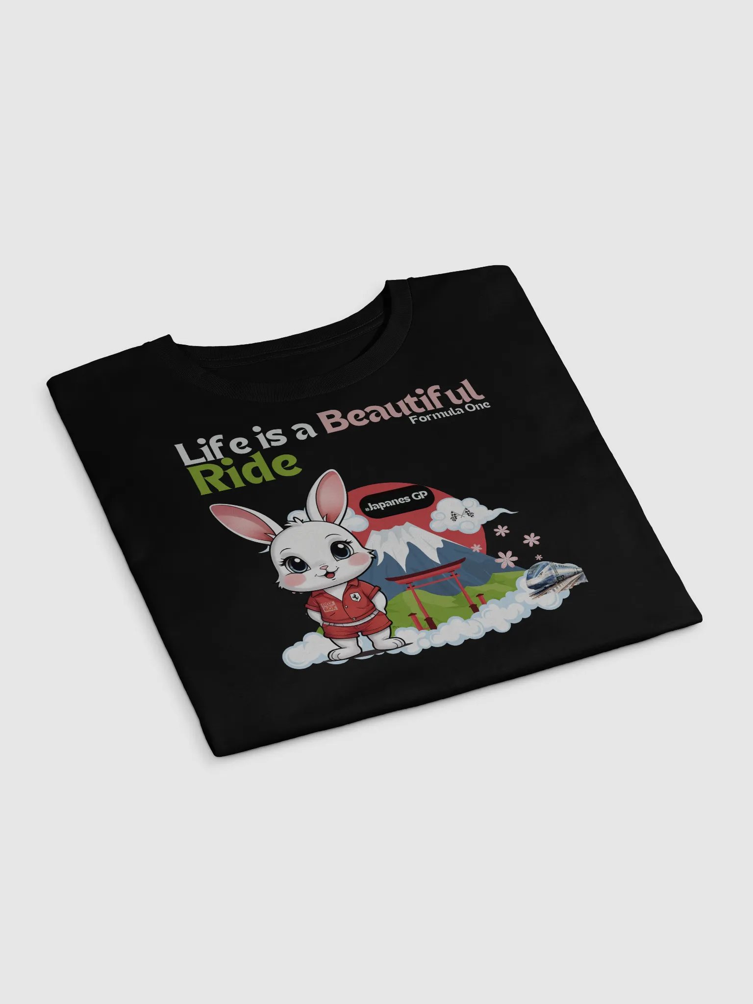 Racing Rabbit Women's Crop Top product image (2)