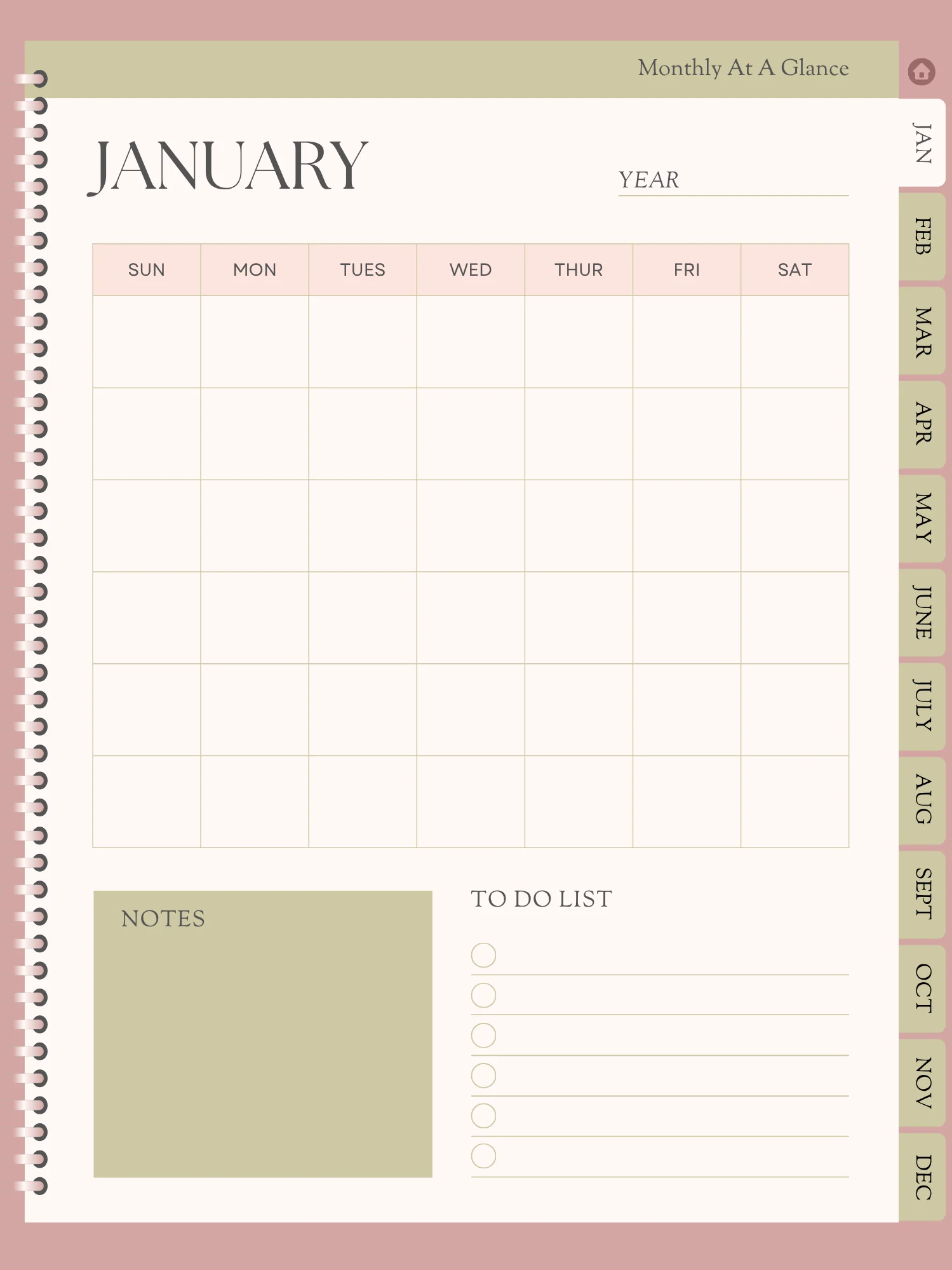 This Is Going To Be My Year - Digital Planner product image (4)