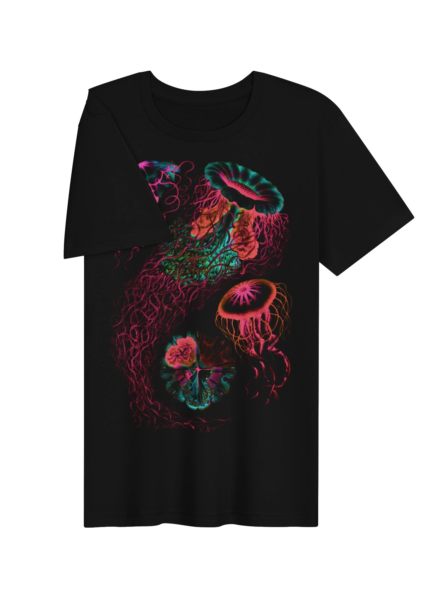 Glowing Jellyfish – Haeckel T-Shirt product image (3)