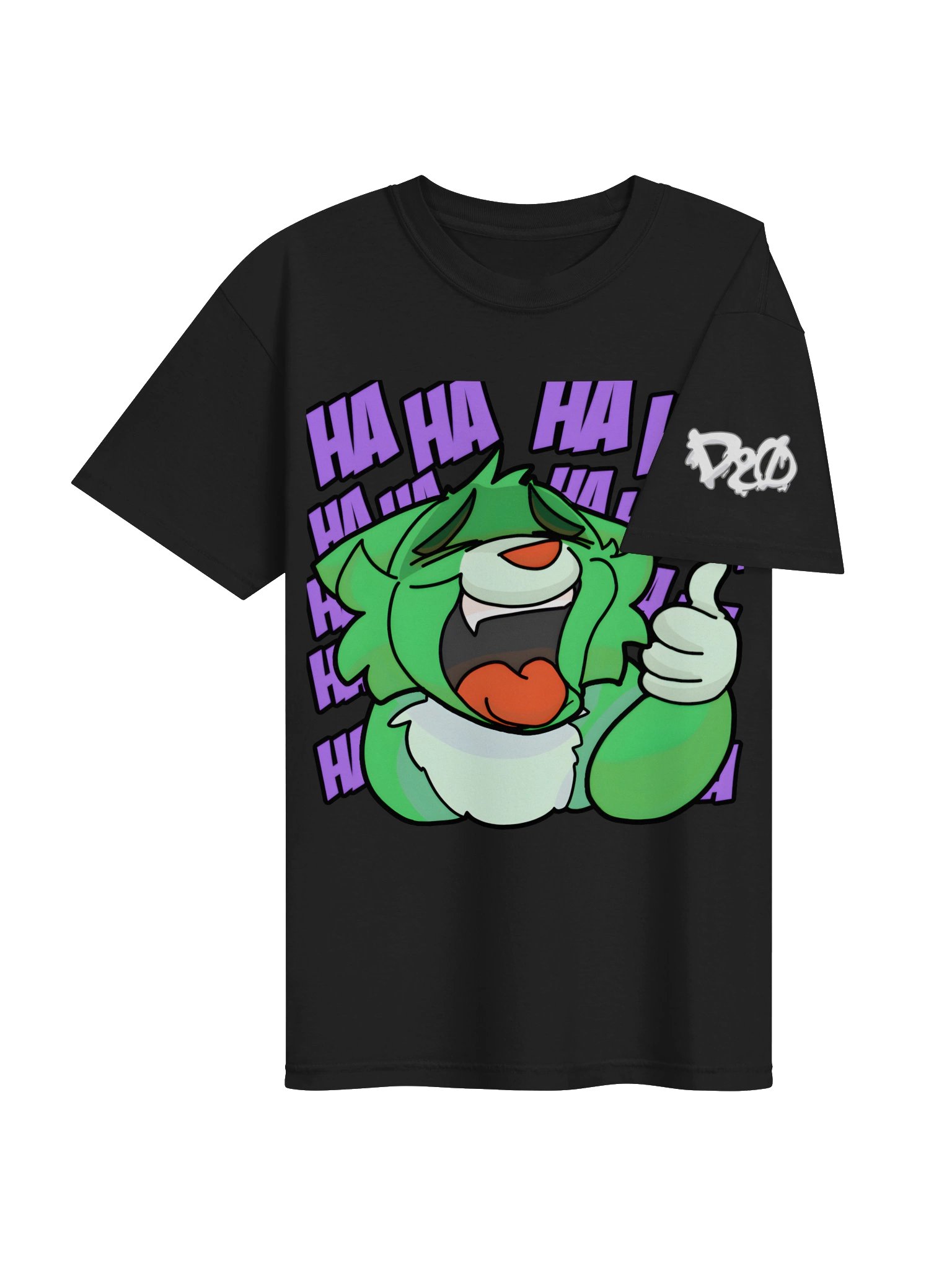 Laughing d20 t-shirt product image (4)