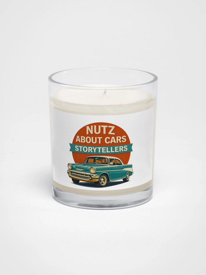 Vintage Car Enthusiast Soy Wax Candle Style B product image (1)