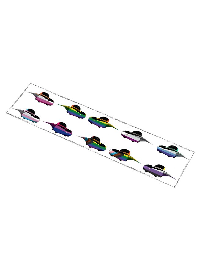 Solar Car Pride Stickers